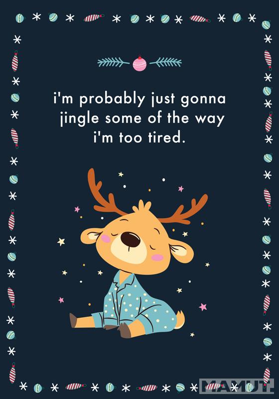 Novogodišnja čestitka JINGLE SOME OF THE WAY 