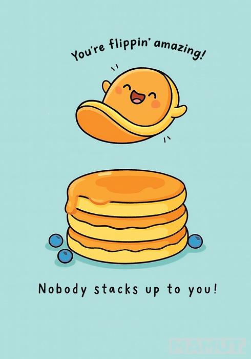 Čestitka YOU’RE FLIPPIN’ AMAZING 