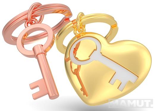 Privezak za ključeve YOU ARE THE KEY TO MY HEART 