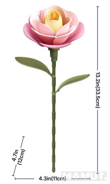 3D puzzle ROZE KAMELIJA 