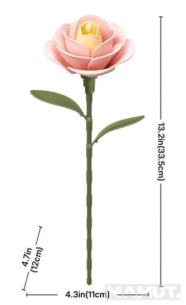 3D puzzle SVETLO PLAVA KAMELIJA 