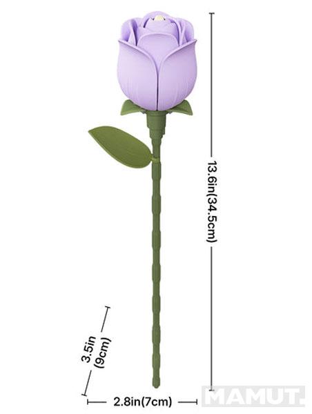 3D puzzle LILA RUŽA 