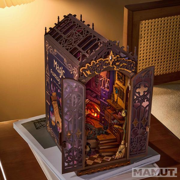 3D puzzle MAGIČNI ĆOŠAK book nook 