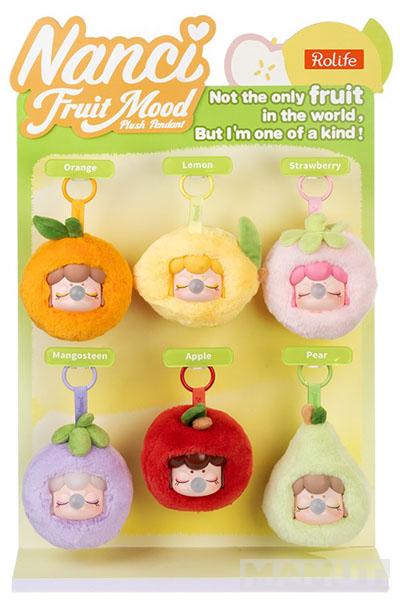 Privezak za ključeve PLIŠANE VOĆKICE - više vrsta 