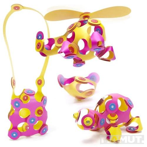 Magnetna igračka CREW PACK - PINK/YELLOW 