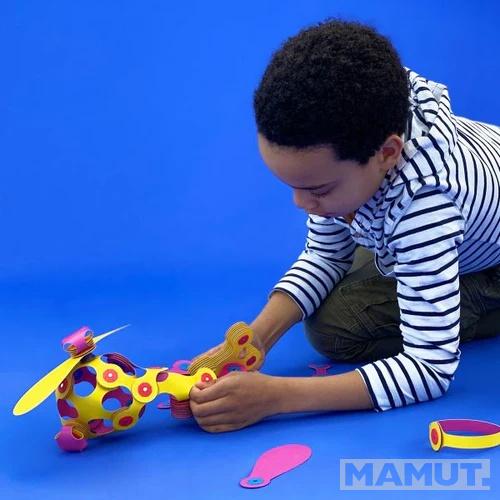 Magnetna igračka CREW PACK - PINK/YELLOW 