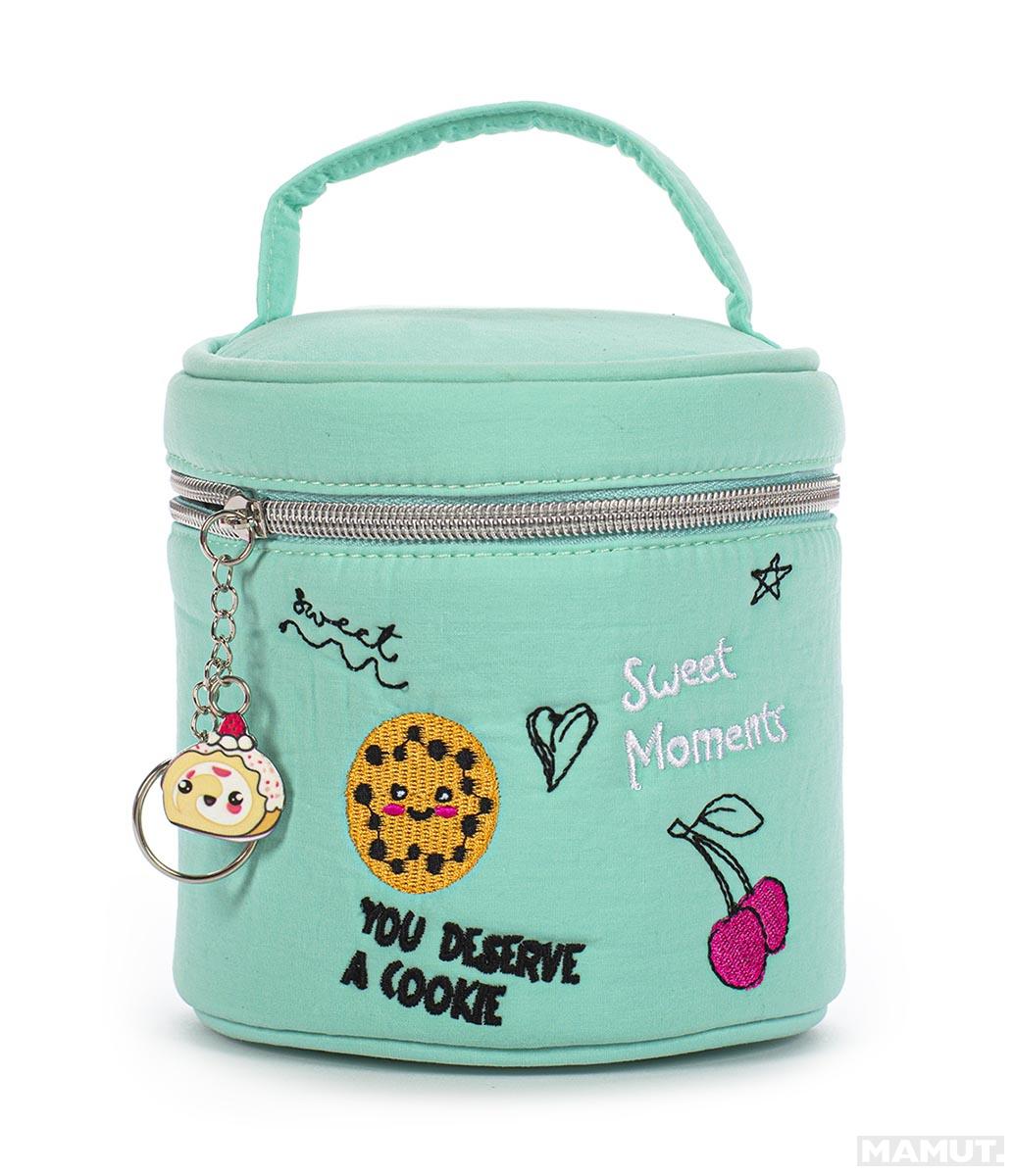 Pamučni neseser sa ručkom KAWAII Green 