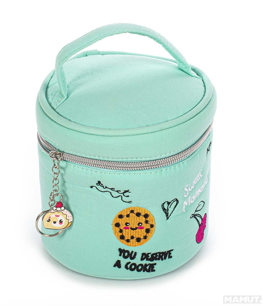 Pamučni neseser sa ručkom KAWAII Green 