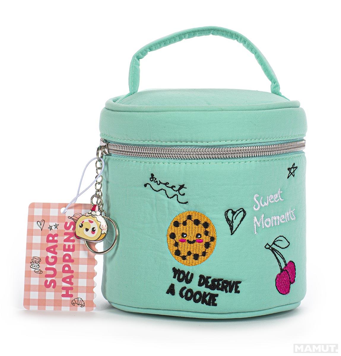 Pamučni neseser sa ručkom KAWAII Green 