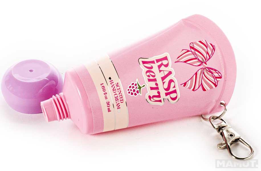 Krema za ruke na privesku RASPBERRY 