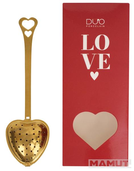 Infuzer za čaj u obliku srca LOVE 