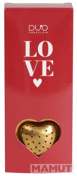 Infuzer za čaj u obliku srca LOVE 