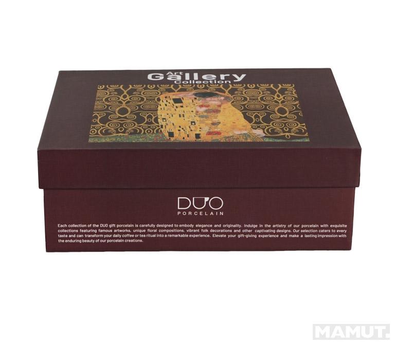 Set dve šolje za espreso KLIMT The Kis (Brown) 