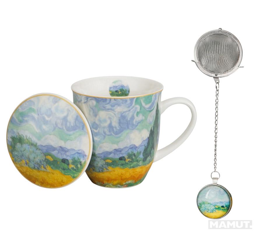 Šolja 400ml sa infuzerom VAN GOGH Wheat Field 