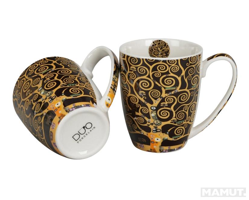Set dve šolje 360 ml KLIMT Tree of life 