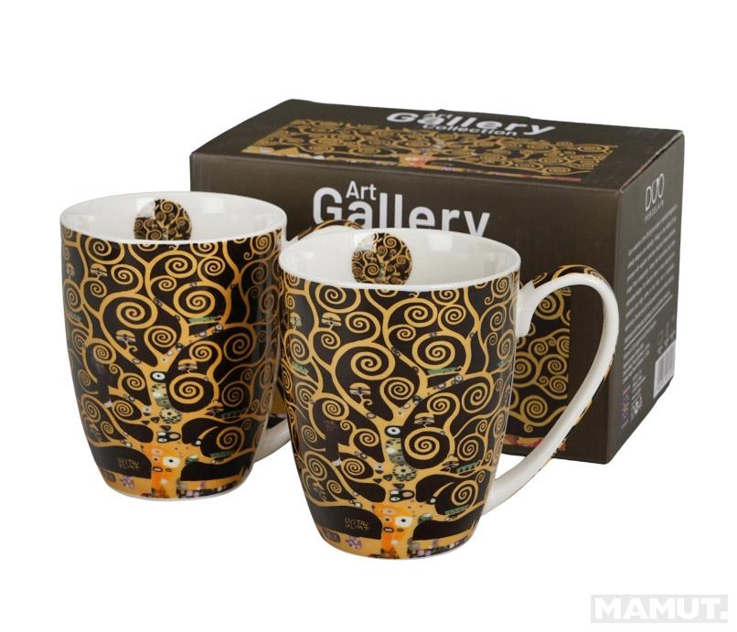 Set dve šolje 360 ml KLIMT Tree of life 
