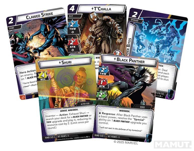 Društvena igra MARVEL CHAMPIONS:  BLACK PANTHER 
