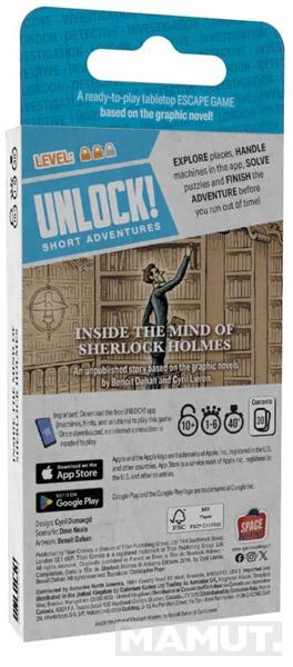 Društvena igra UNLOCK! SHORT ADVENTURES 10 - IN THE HEAD OF SHERLOCK HOLMES 