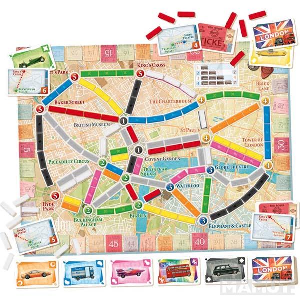 Društvena igra TICKET TO RIDE: LONDON 