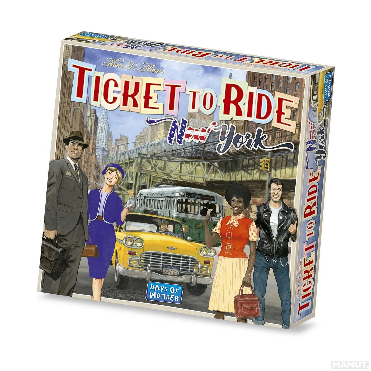 Društvena igra TICKET TO RIDE:  NEW YORK 