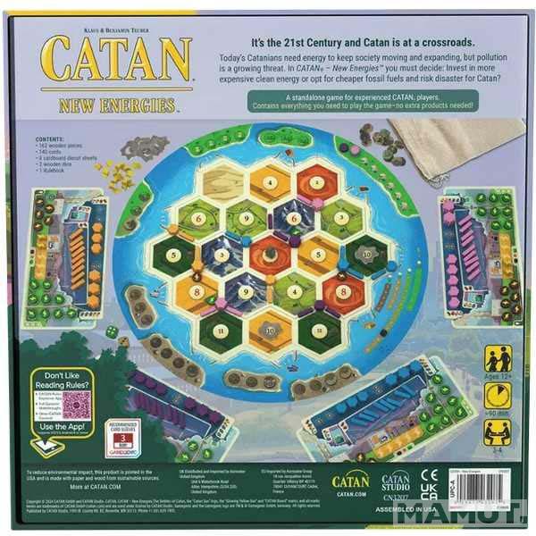 Društvena igra CATAN NEW ENERGIES 