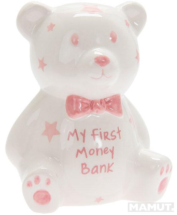 Kasica MY FIRST TEDDY BANK pink 
