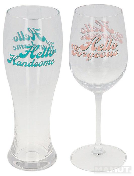 Set čaša HANDSOME GORGEOUS 