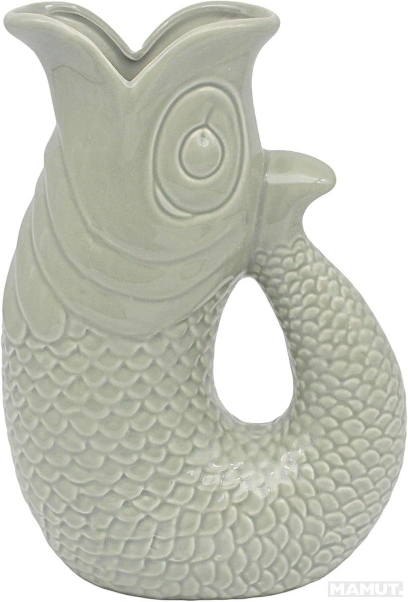 Vaza FISH zelena 26 cm 