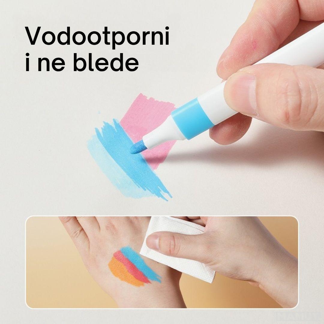 Set akrilnih markera DELI 1/12 