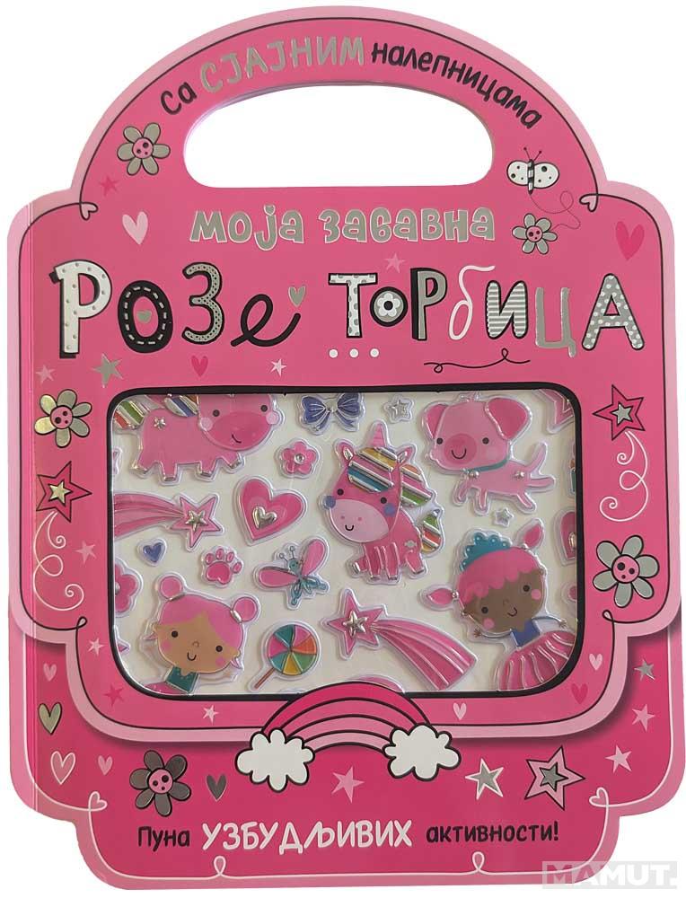 MOJA ZABAVNA ROZE TORBICA 