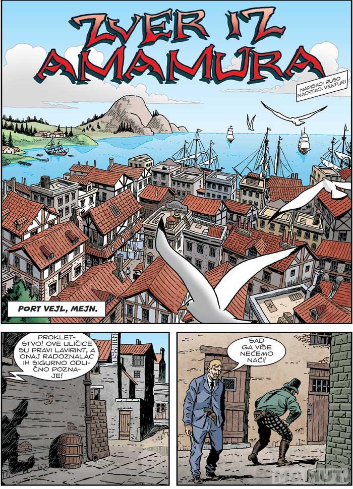 ZAGOR - OBOJENI PROGRAM 96 Zver iz Amamura 