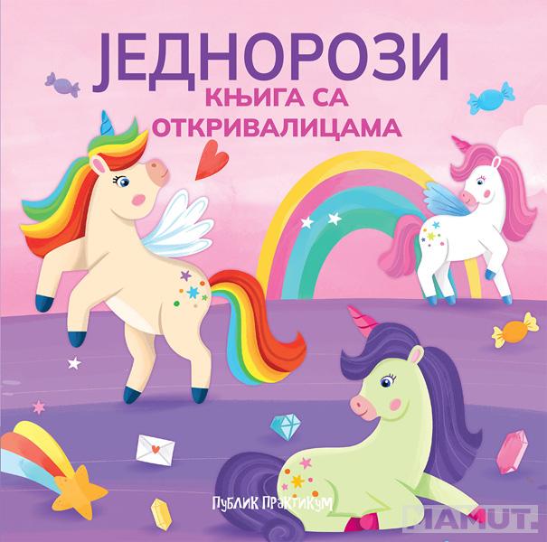 KNJIGA SA OTKRIVALICAMA - JEDNOROZI 