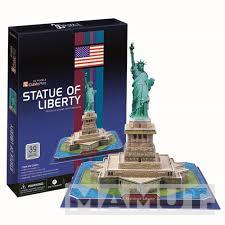 Igracka Cubbic fun puzzle statue of liberty 