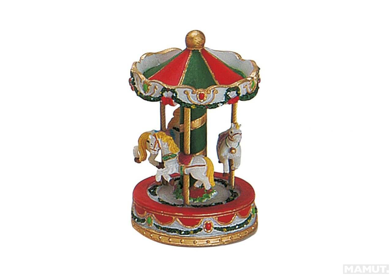 DECORATION CAROUSEL POLY 10CM 