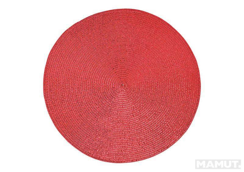 Placemat, red Ø38cm 